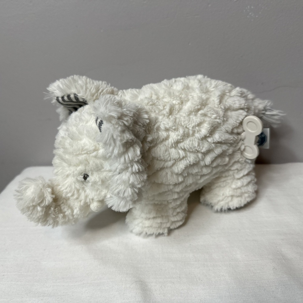 Mary Meyer Musical Elephant Plush  Nursery Soft Soothing‎ Baby 10" Clean